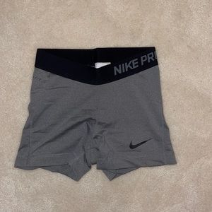gray nike pro
